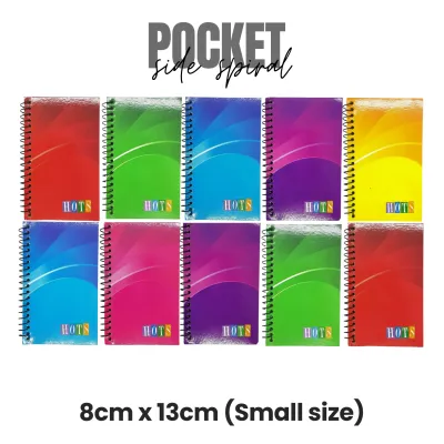 All level notebook assorted brand writing - composition - spiral - yarn set/pack SOLD PER 5 PCS and 10pcs random color