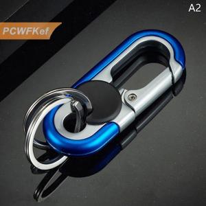【PCWFKef】 Móc khóa xe hơi sáng tạo chìa khóa nam thời trang cắm trại leo núi kim loại vòng chìa khóa xe tạo kiểu tự động Phụ Kiện Móc khóa xe hơi