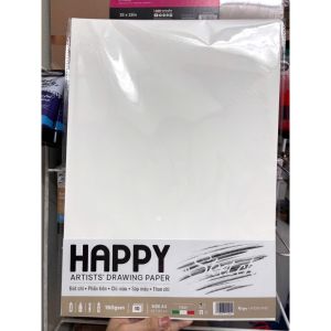Giấy Vẽ Mỹ Thuật Happy Artist Drawing 160gsm A5/A4/A3 - Giấy Luyện Thi Kiến Trúc