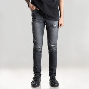 Otsky X Cavier Celana Jeans Pria Washing Phoenix Grey X WDY01 Slim fit