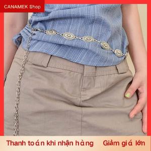 CS Retro đa năng phong cách dân tộc kim loại Bohemian eo chuỗi vành đai cho phụ nữ thời trang áo len chuỗi eo con dấu cơ thể phụ kiện trang trí nội thất
