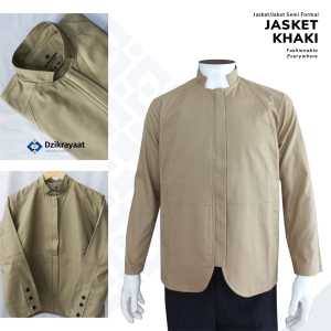 Jasket Dzikrayaat DZ-428 Jasket Khaki - Baju Koko Dzikroyat/Zikroyat