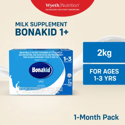 BONAKID 1+ Stage Three Milk Supplement Powder for Children 1 to 3 Years Old 2kg