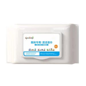 Tissue Basah / Lap Pembersih Kotoran Minyak Peralatan Dapur Cleaning Wipe