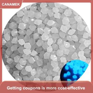 【CANAMEK】 50PCS Outdoor Luminous Stones Glow In Dark Garden Pebbles Fish Tank Decoration