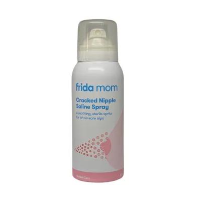 Frida Mom Cracked Nipple Saline Spray Breast Care 2 fl oz