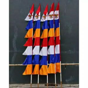 Umbul umbul gregaji biru (20pcs)