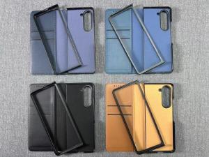 CASE SARUNG 2 IN 1 LEATHER BOOK + CASE SAMSUNG Z FOLD /CASE DOMPET/CASE SARUNG/CASE LIPAT