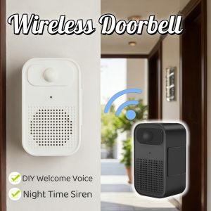 Home Welcome Wireless Doorbell Welcome Doorbell Inlet Door Infrared Induction Home Outdoor Doorbell