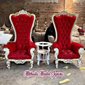 Set Sofa Teras Syahrini Warna Merah Marun
