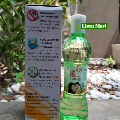 Minyak Telon LANG Natural Plus anak bayi 10 jam 150ml 100ml 60ml 30ml