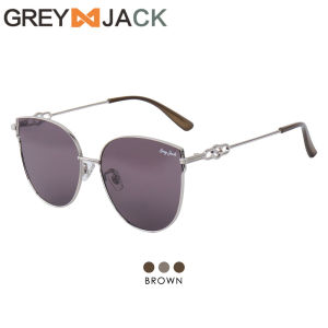 Grey Jack Kacamata Hitam Polarized Sunglasses Anti Uv Korean Anti Silau Style Cat Eye Fashion Wanita New Trend Kekinian 6353