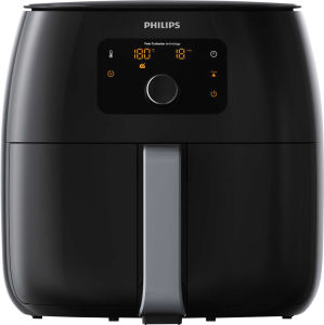 [Trả góp 0%] Nồi Chiên Không Dầu Philips HD9650/91 XXL - Lòng nồi 7.3L giỏ nướng 3.5L trọng lượng thực phẩm 1.4KG (Đen) - Hàng Phân Phối Chính Hãng - Bảo Hành 24 Tháng Toàn Quốc - Công Nghệ Độc Quyền Twin Turbo Star