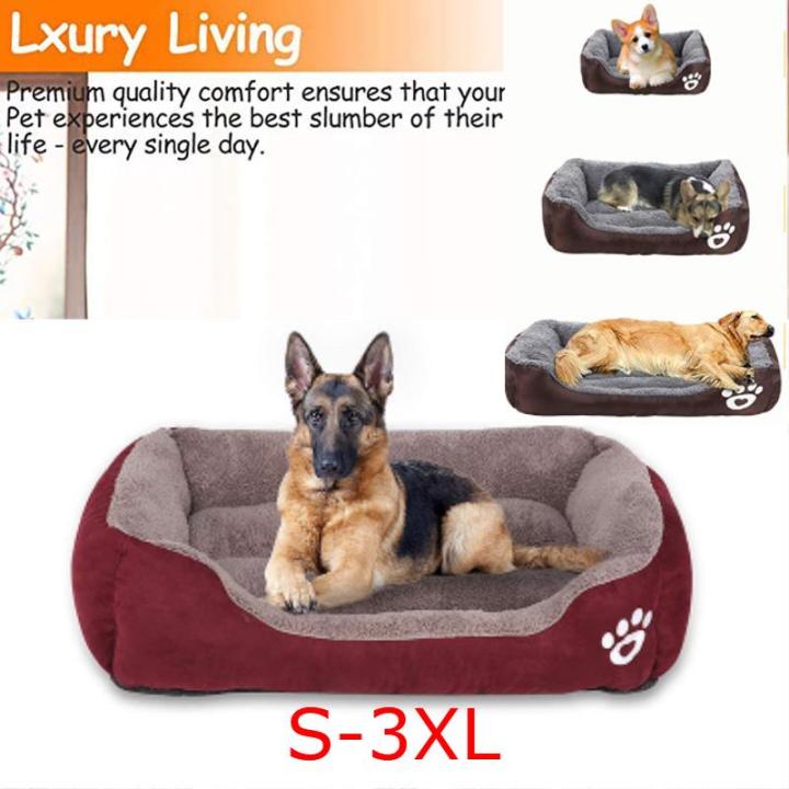 Good Quality Dog Beds Couch Plush Warm Sofa For Pet Cat