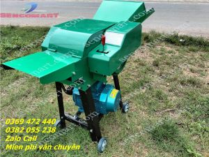 Máy Băm Rơm băm cỏ băm cây ngô mía cho trâu bò ăn công suất 3kw