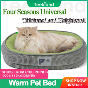 Teekland Pet Dog Bed Warm and Comfortable Kitten Sofa Cat Sleeping Bed with Non-slip Design Portable Detachable Washable Dog Bed for Large Dogs Shih Tzu
