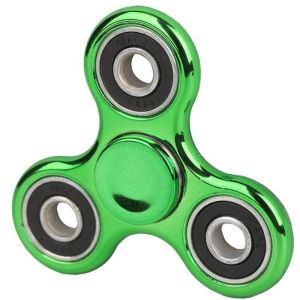 PENGY Three Finger Fingertip Gyroscope Plating 4 Bearings Hand Spinner Pressure Reducing Fidget Toy Fingertip Decompression Toy Adult