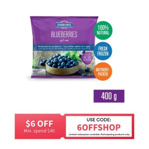 Emborg Blueberries - Frozen