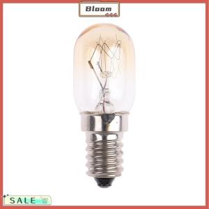 Follow Get New[Bloom Z] หลอดไฟเตาอบ E14 10 15 20 25W หลอดไฟฮาโลเจนสำหรับตู้เย็นหลอดไฟไมโครเวฟเพื่อความปลอดภัยทนอุณหภูมิสูง