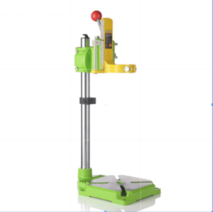 Stand Dudukan Bor / Drill Stand Stand Mesin Bor Tangan Stand Drill Alumunium Base Dudukan Mesin Bor Tangan Menjadi Bor Duduk