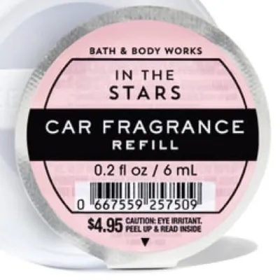 BATH AND BODY WORKS Car Fragrance refill น้ำหอมปรับอากาศในรถยนต์ ขนาด 6 ml. เพิ่มความหอมในรถหรือในตู้เสื้อผ้าหอมชื่นใจ