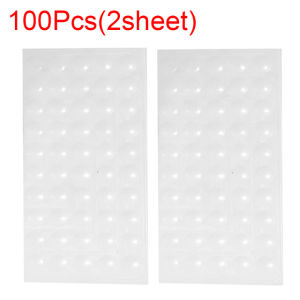 50/100pcs Silicone Buffer Pads Anti-slip Self-adhesive Collision Cushion Furnitures Door Bumper Pads Soft Anti Shock Absorber