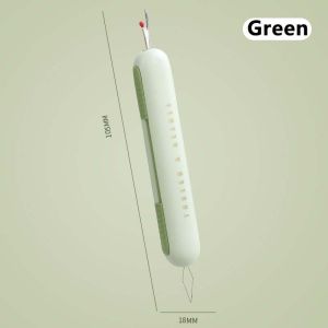 Two-in-one Needle Threader and Seam Ripper DIY Machine Needle Threading and Sewing Needle Double Head Craft Quilting