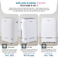 Máy lạnh di động 12.000 BTU thông minh nhập khẩu Fujihome, máy điều hòa di động đứng mini điều khiển Wifi đa năng làm lạnh, hút ẩm, lọc không khí. 