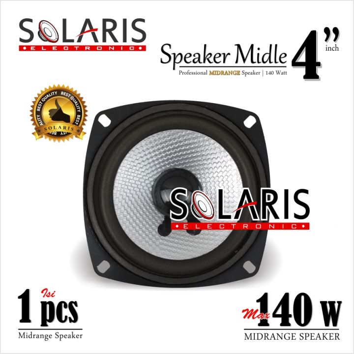 SPEAKER WOOFER Inch 140 Watt ZD-04261 S Speaker Mid-Bass 80 Hz