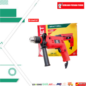 GIMPET Set Gerinda Tangan GP-07 dan Bor Impact GP-07 13mm BY GEMILANGPERSADA TEKNIK