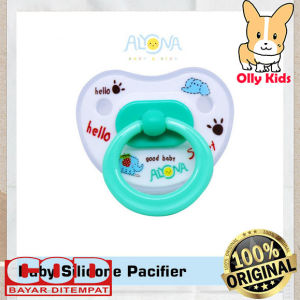 Alyona AL-021 Empeng Dot Bayi Silicone Pacifier Bahan Aman Untuk Bayi kami menyediakan peralatan bayi lainnya botol susu bayi sikat botol bayi mainan anak kolam renang anak bayi jumbo pelampung bayi anak mandi bola bayi kacamata renang