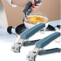 Anti-Scalding Clip Bowl Plate Clamp, Instantliy Anti-Scalding Clip Bowl Plate Clamp, Anti Scalding Dish Plate Gripper, Anti Scalding Clip, Microwave Plate Holder (A+B). 