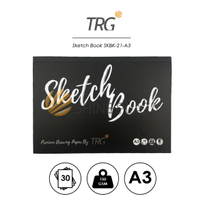 TRG Sketchbook Sketch Drawing Book A3 150gsm SKBK-21-A3 - Kertas Buku Gambar & Sketsa 150 gsm TRG