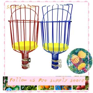 🎁【Special price】🎁Sha ตะกร้าทรงลึกสำหรับเก็บผลไม้เครื่องเก็บผลไม้ที่สะดวกเครื่องดักเก็บผลไม้แอปเปิ้ลลูกพีชอุปกรณ์เก็บสวนสำหรับฟาร์ม
