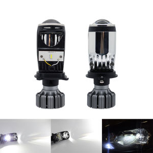 H4 H7 Led Mini Bi เลนส์ Led โปรเจคเตอร์ไฟหน้ารถ20000LM Lampada Led H4 Hi/low Beam ไฟ Canbus 12V หลอดไฟ