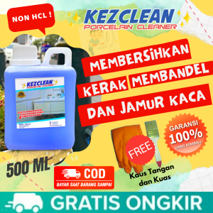 PROMO KEZCLEAN 500ml Pembersih Jamur Kaca dan KERAK Kamar Mandi