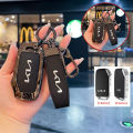 Remote Key Case Key Holder Metal Key Fob Shell Keychain For Kia K3 K5 Carens Carnival 2024 Cerato 2020 Sportage Seltos 2024. 