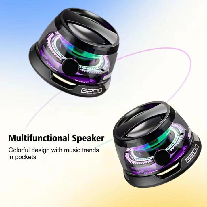 Magnetic Portable Mini Speaker HECATE G200 Sound Box Bluetooth 5.3 RGB ...