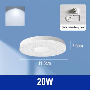 Ultra Bright LED Crystal Light E27 Screw Mouth Household Energy-Saving Lights Waterproof Dustproof