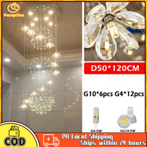 Modern spiral flower crystal chandelier lighting indoor staircase lighting hotel lobby lighting