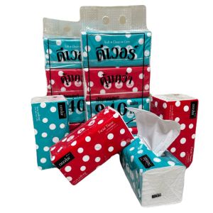 กระดาษเช็ดหน้า ดีเวอร์ 235 แผ่น/ห่อ