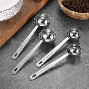 2PCS Long Handle Tablespoon Measuring Spoons 304Stainless Steel Measuring Utensils Suitable for Measurement in Cooking