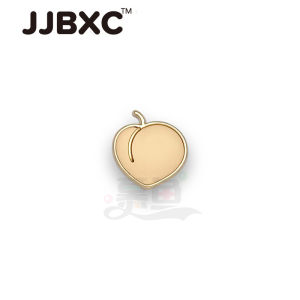JJBXC Charm Metal Shoe Buckle Cross Shoe Accessories Alloy Cherry Strawberry Fruit DIY Fashion Shoe Accessories