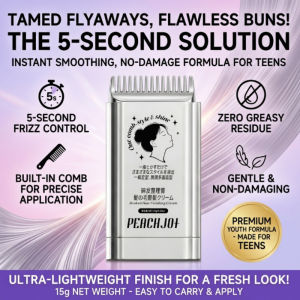 Long Lasting Hair Styling Stick Strong Hold Hair Wax Flyaway Tamer Anti Frizz Hair Pomade For Men Women Edge Control Gel Natural Finish Non Greasy Hair Styling Product Tame Baby Hairs
