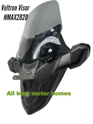 Nmax v2 2020 Voltron Mask With Side mirror Or w/out Side Mirror