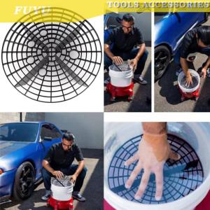 FUYU Car Scratch Grit Guard Bucket Insert Washboard Wash Sponge Dirt Remover Tool