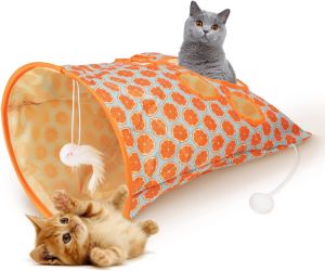 bungee Cat Tunnel Drilling Paper Tunnel Cat Toy Cat Tunnel Three-layer Crinkle Paper Cat Tunnel