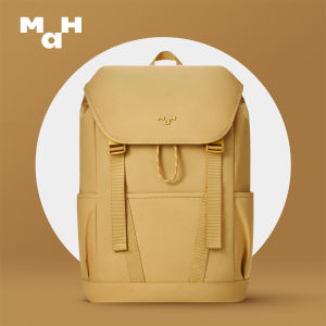 【Color of the Year】MAH Young co-branded schoolbag Waterproof Outdoor Travel Lightweight Backpack for Female College Students