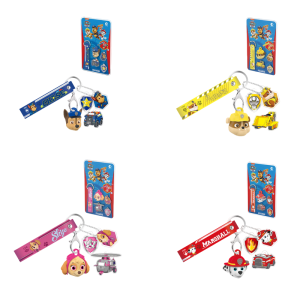 PAW Patrol Rescue Knight Chase Skye Rubble Marshall Cartoon Characters Backpack Keychain Pendant Gifts For Boys And Girls