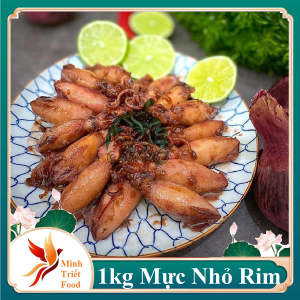 1kg Mực Rim Sẵn Thơm Ngon Size Mực Mini Dễ Ăn Không Hâm Nóng Siêu Hao Cơm- ĐẶC SẢN MINH TRIẾT